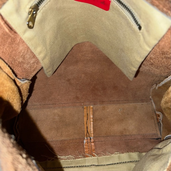 Vintage Leather Satchel Bag - Picture 13 of 16